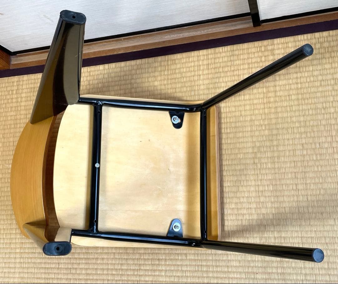 スタンダードチェア　ジャンプルーヴェ　リプロダクト 木目調