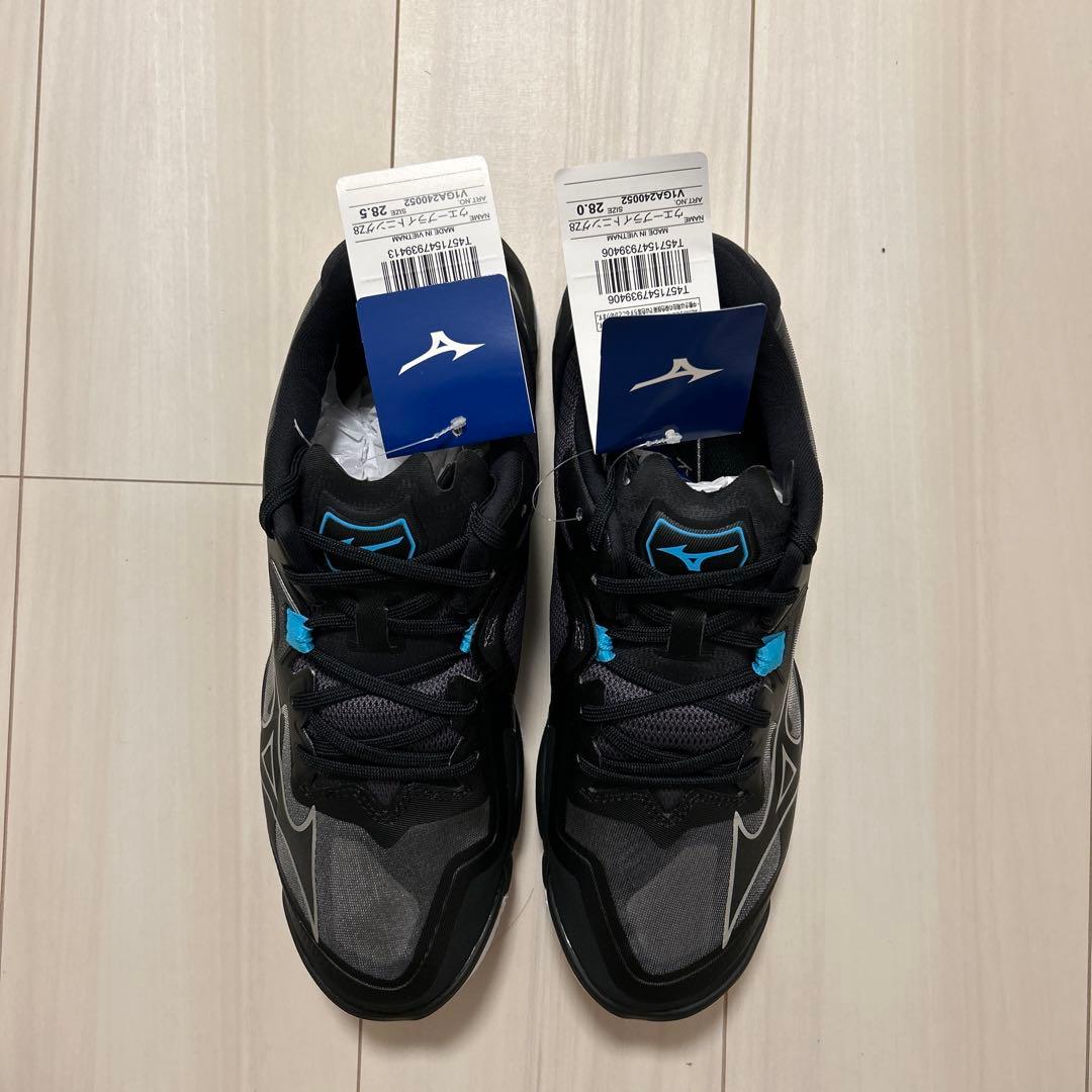 Mizunoバレーボールシューズ28cm28.5ブラックウェーブライトニングz8 ミズノ WAVE LIGHTNING Z8 ウエーブライトニング Z8 V1GA240006 メンズ