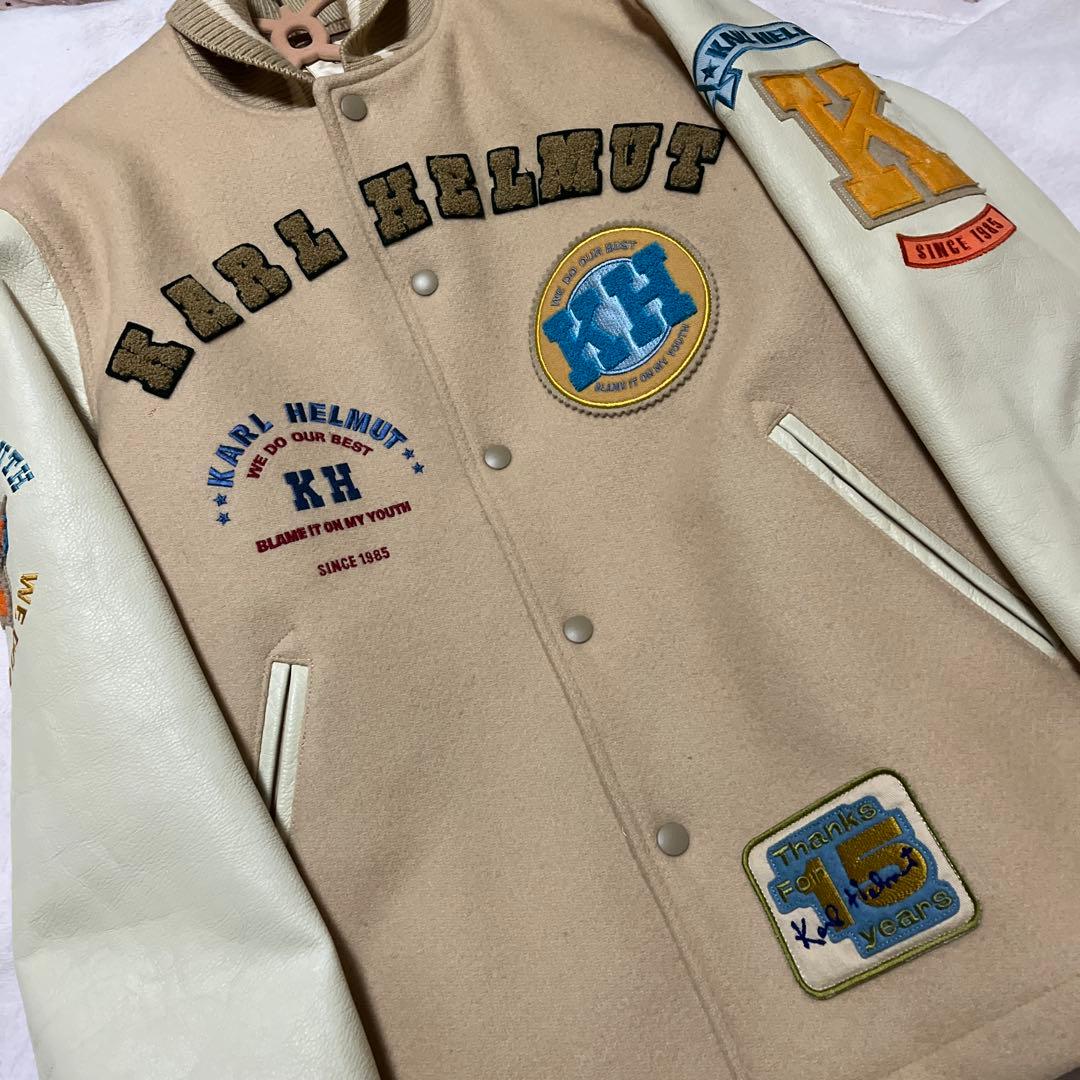 カールヘルム 15周年刺繍スタジャン ⭐️ブルゾン 素敵