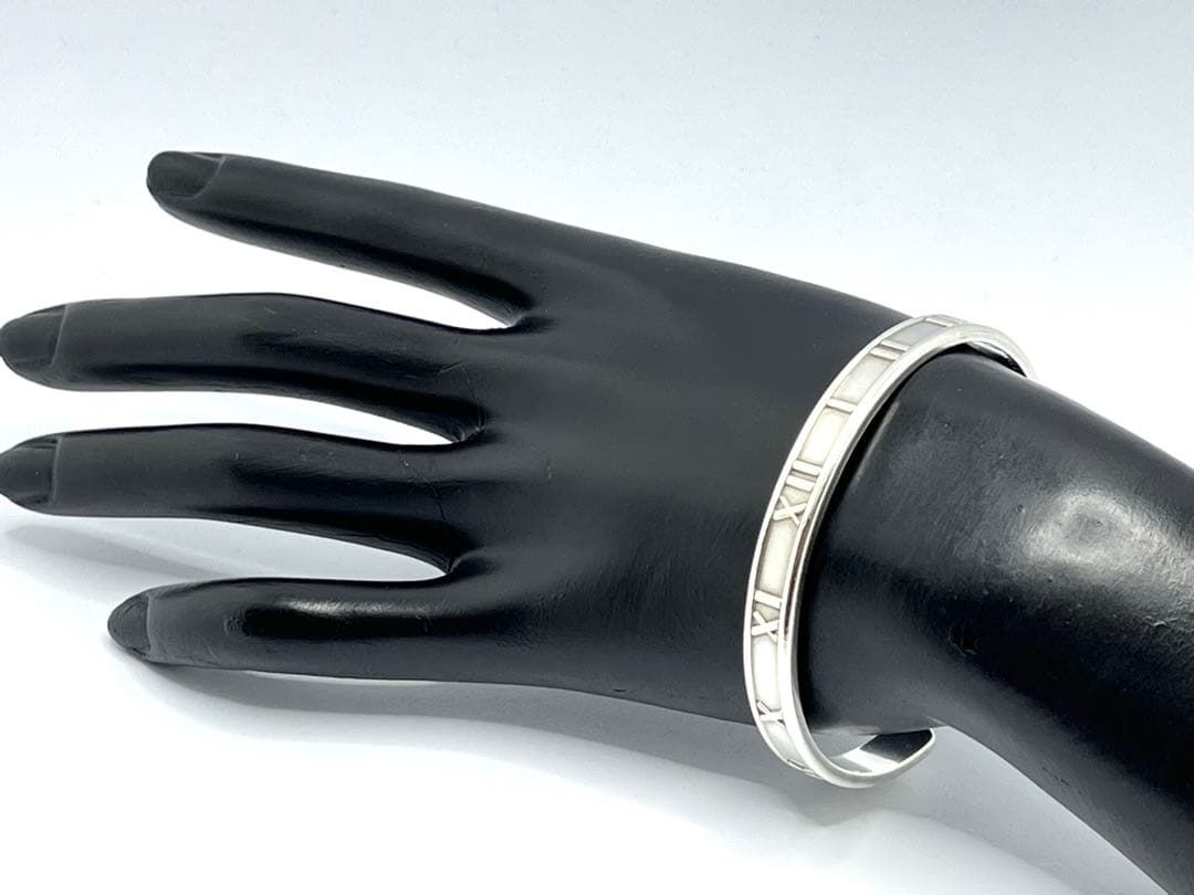 h439 ティファニー　1995 アトラス　バングル　925 ブレスレット