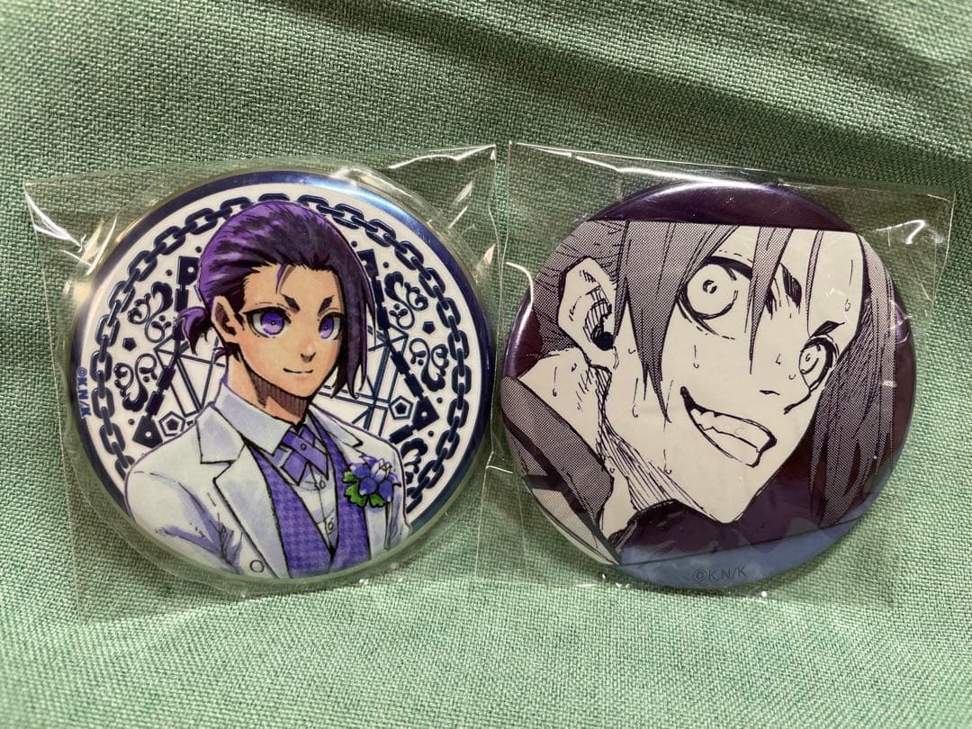 ブルーロック展 アルティメタル缶バッジ 御影玲王 ブルロ展 - メルカリ