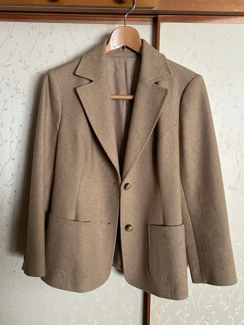 バーバリーロンドン ジャケット キャメル42 未使用品