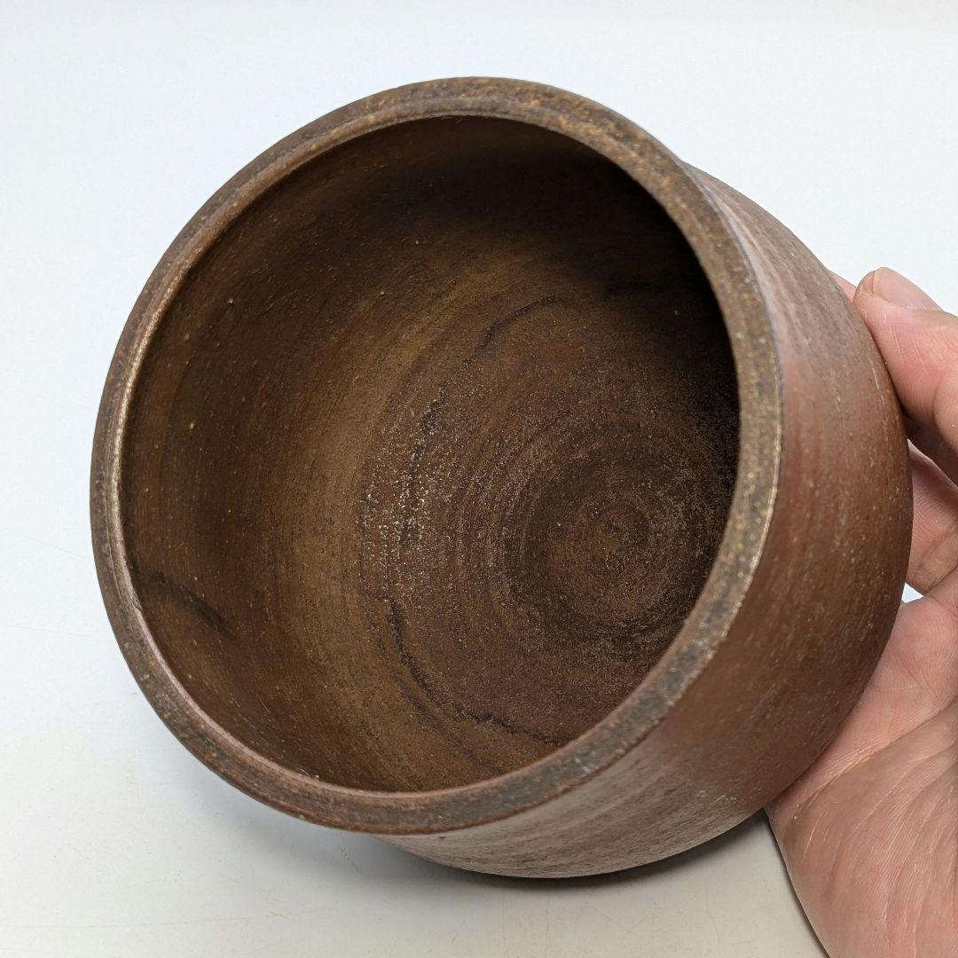 初代藤田龍峰 備前焼 建水 合箱 抹茶道具 茶器 食器 容器 茶こぼし