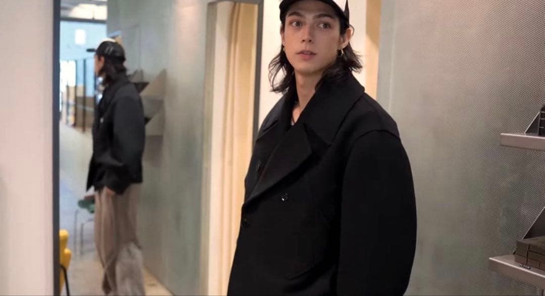 美品 Lemaire Dispatch Peacoat モーガン蔵人着用