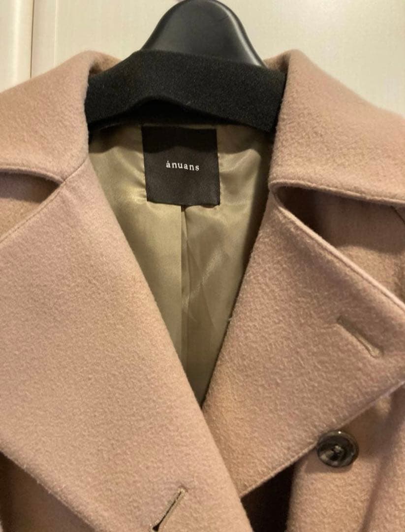anuans ウールトレンチコート　クリーニング後
