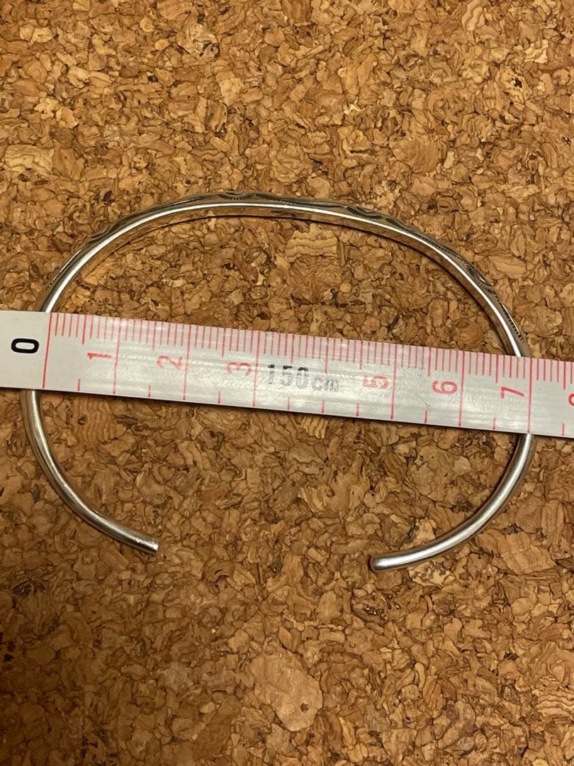 ◆感謝価格◆希少品◆ラリースミス◆トライアングル◆シルバーバングル◆