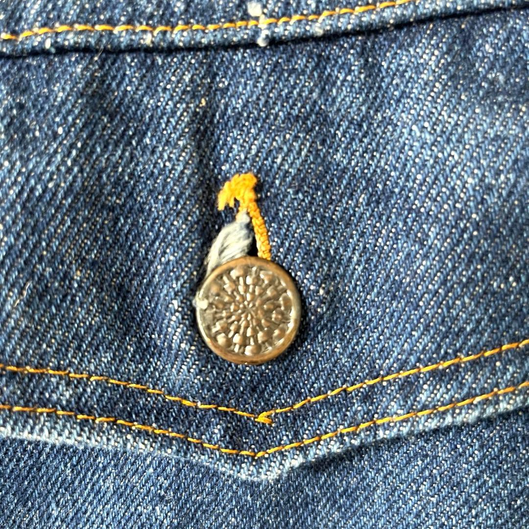 USA製 古着 70's シアーズ デニム ボア ランチ ジャケット