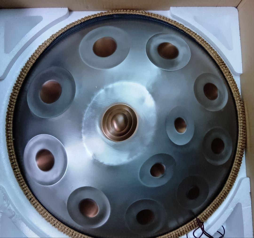 ハンドパン 56センチ 12音 A＝432Hz Dマイナー 音程合ってます - メルカリ