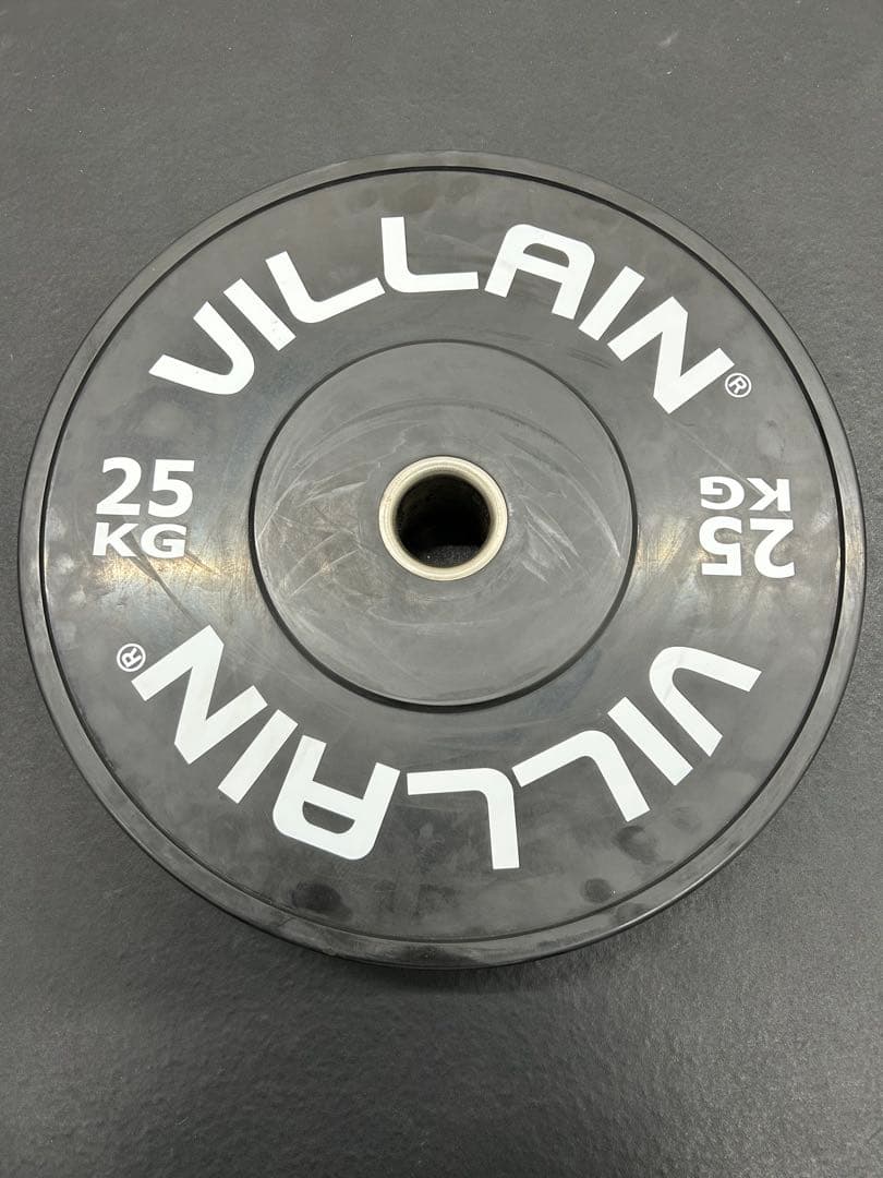 VILLAIN 25キロ バンパープレート 2枚
