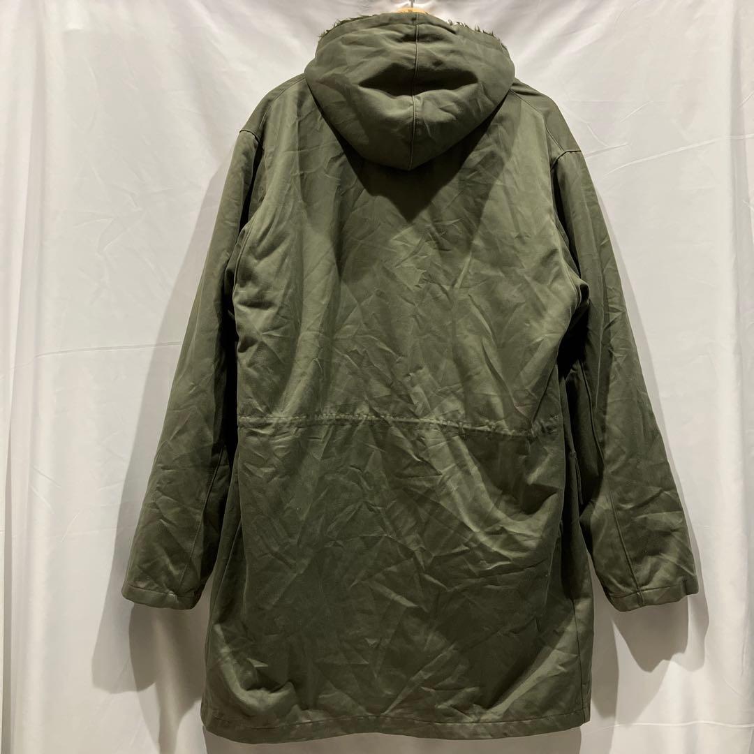 フランス軍　ユーロミリタリー　モッズコート古着　ライナー付　大きめ　希少　軍物