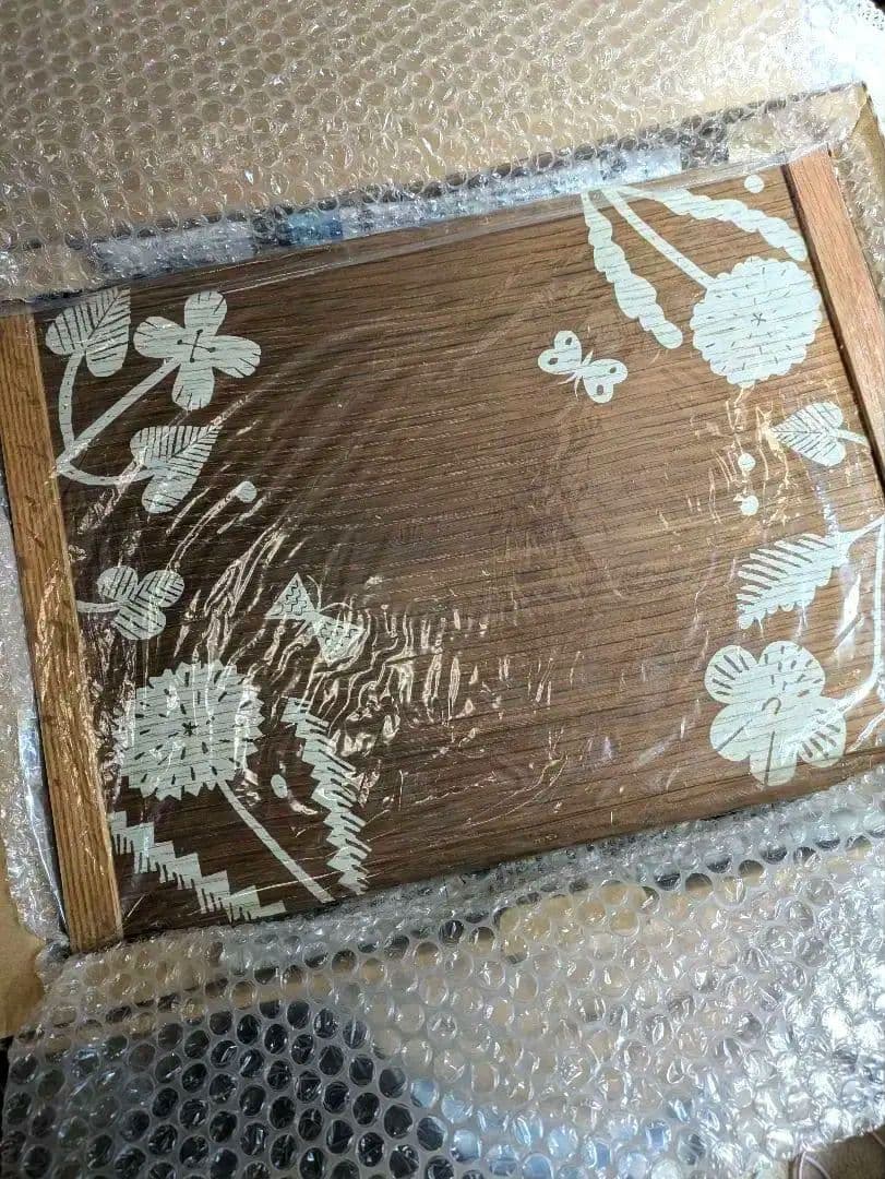 ✾鹿児島睦✾【２個セット】木製ナチュラル御膳・おぼん・プレート