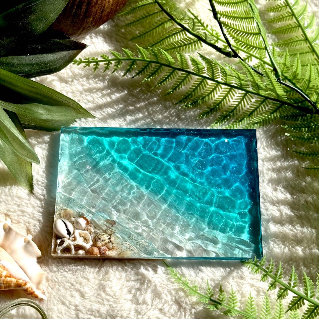 インテリアアート 雑貨 貝殻 海の置き物 アクセサリートレイ