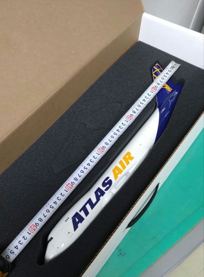 ATLAS AIR 航空機ジャンボ貨物機モデル 1/144 PACMIN社製 - メルカリ