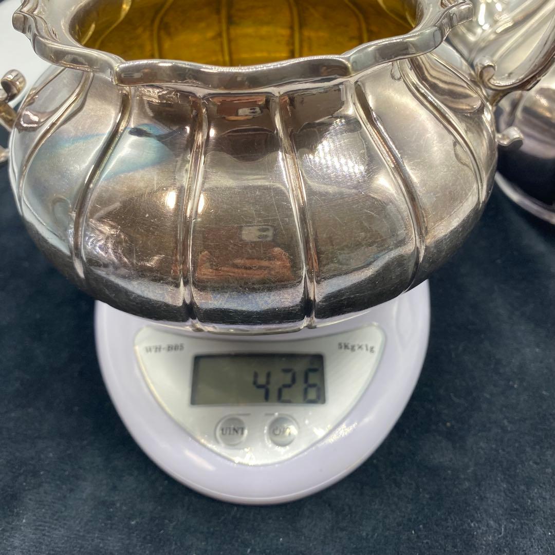 英国 Barker Brothers ティーポット シルバープレート