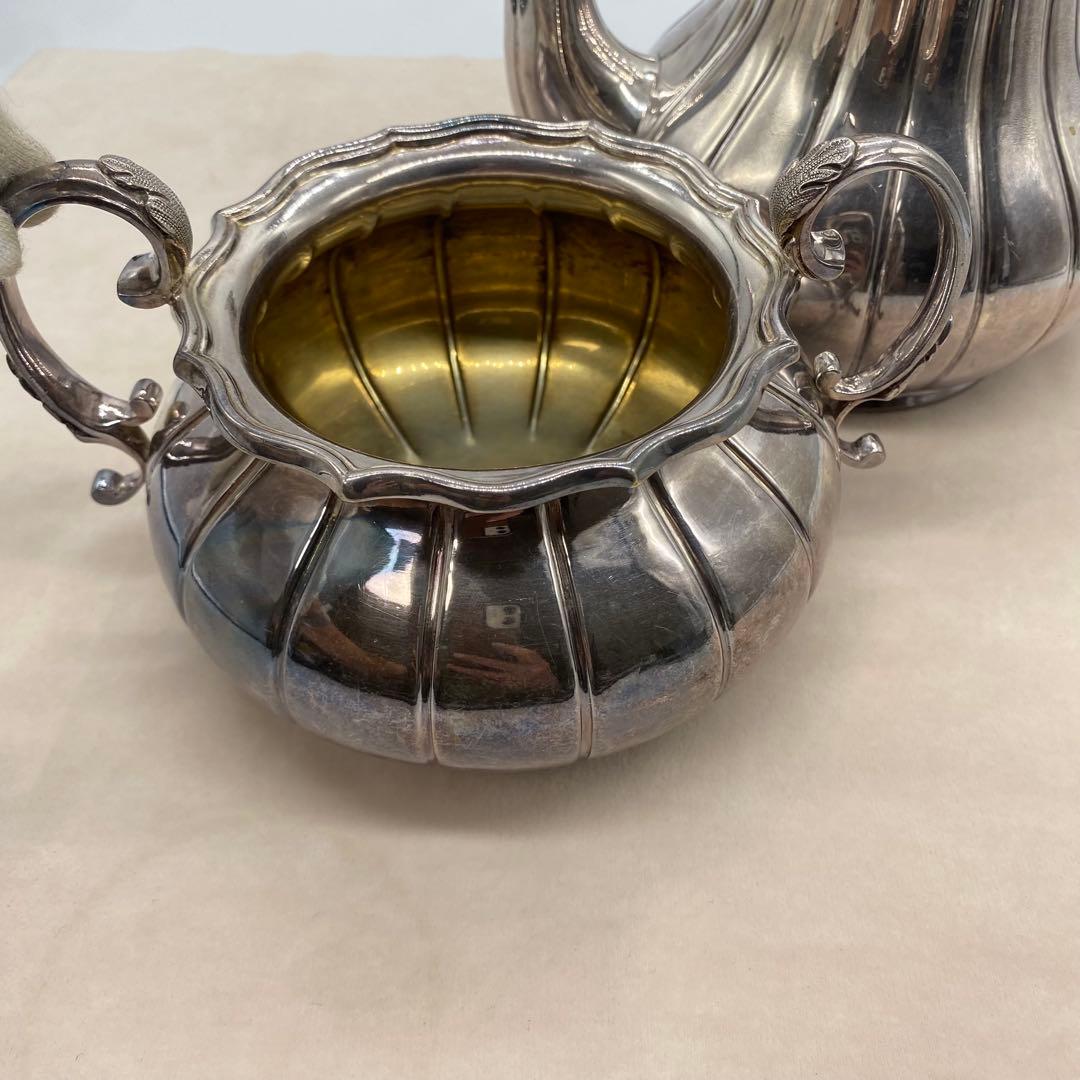 英国 Barker Brothers ティーポット シルバープレート