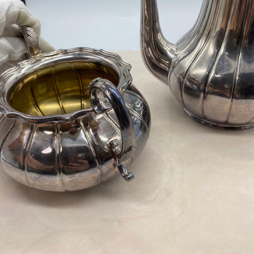 英国 Barker Brothers ティーポット シルバープレート