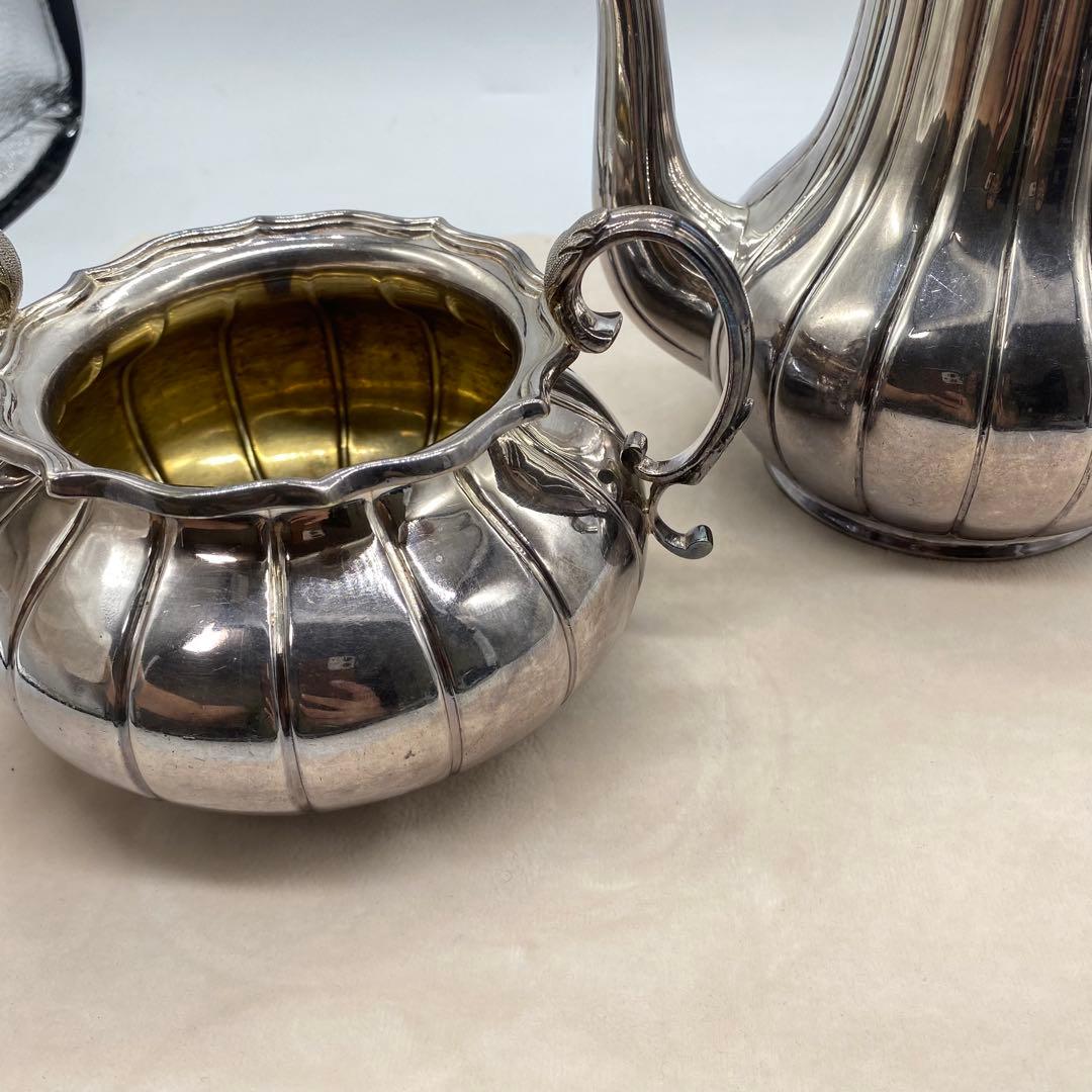 英国 Barker Brothers ティーポット シルバープレート