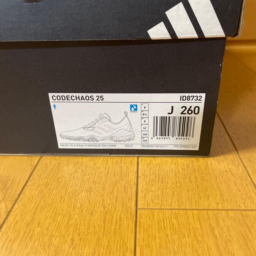 adidas ゴルフシューズ CODECHAOS 25 26.0cm