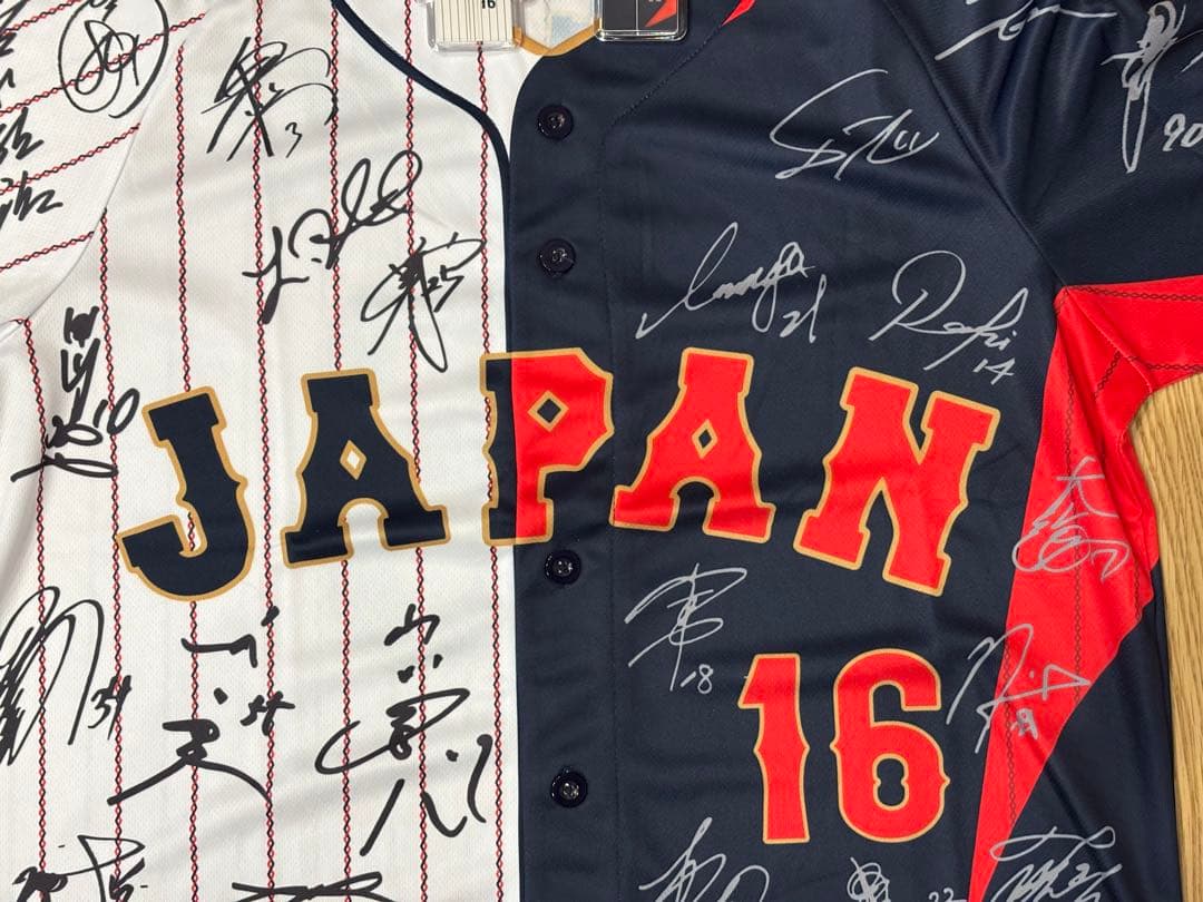 ⭐️大人気WBCミックス仕様⭐️非売品 大谷翔平 日本代表サインユニフォーム＆キー