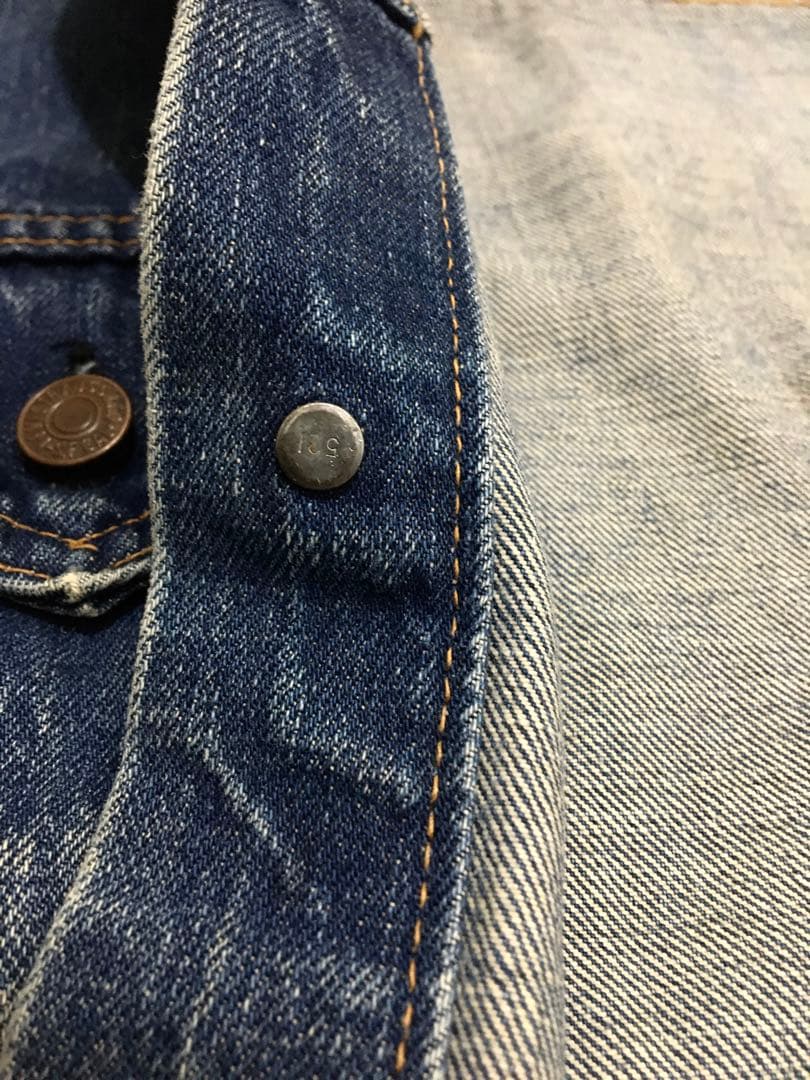 【極上】濃紺 ビッグE 40-38 70505 60-70年代 リーバイス