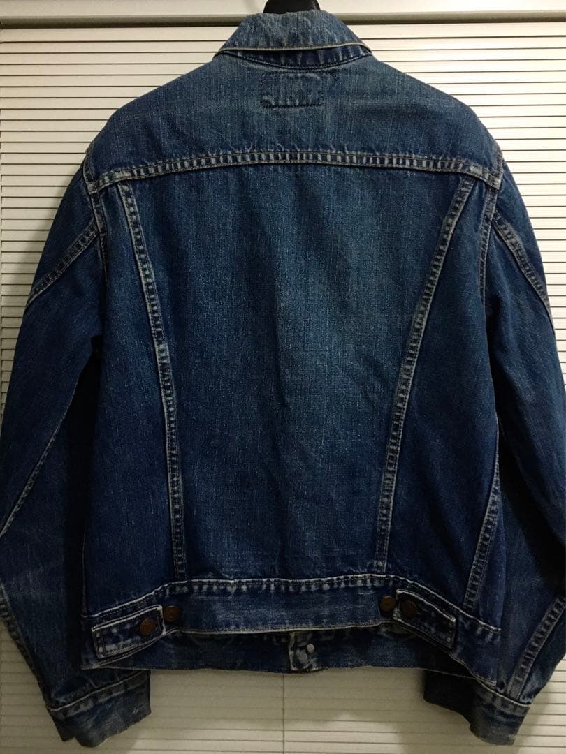 【極上】濃紺 ビッグE 40-38 70505 60-70年代 リーバイス