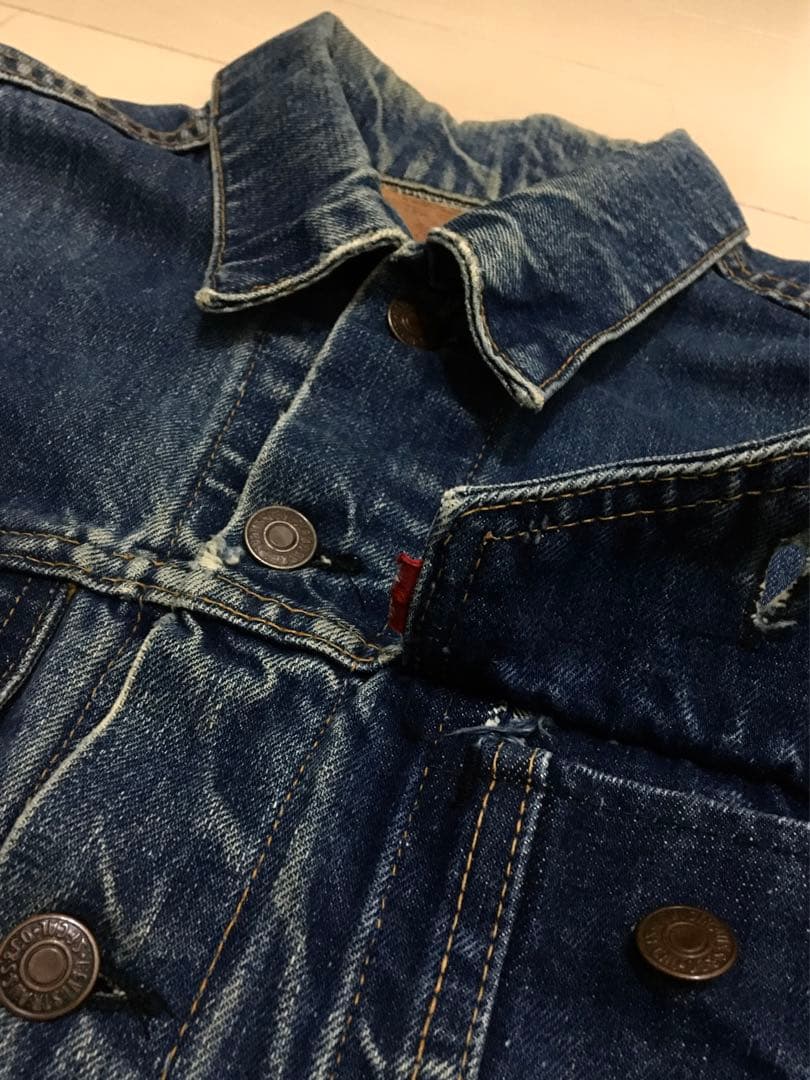 【極上】濃紺 ビッグE 40-38 70505 60-70年代 リーバイス