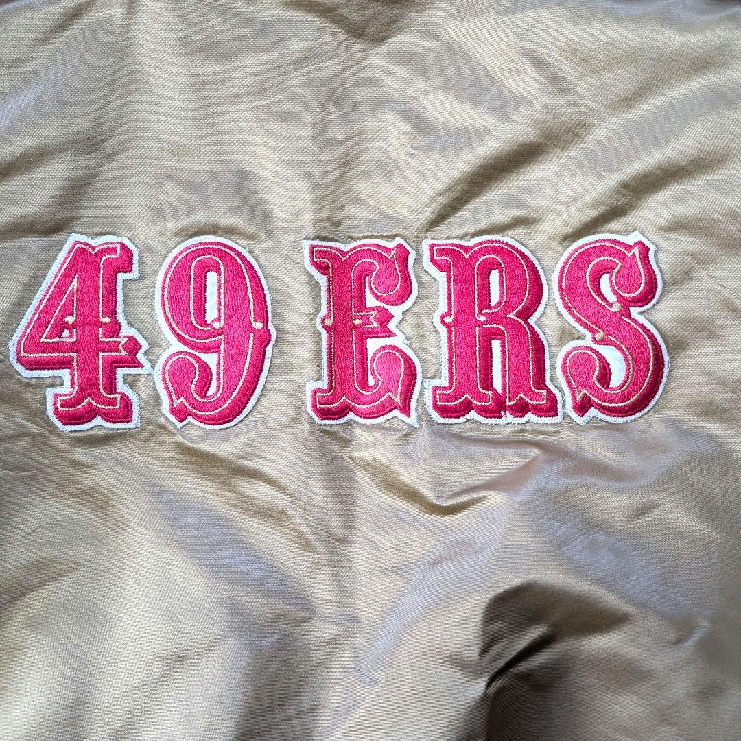 【超希少XL】90s 49ers リバーシブルスタジャン 長瀬着用 スターター