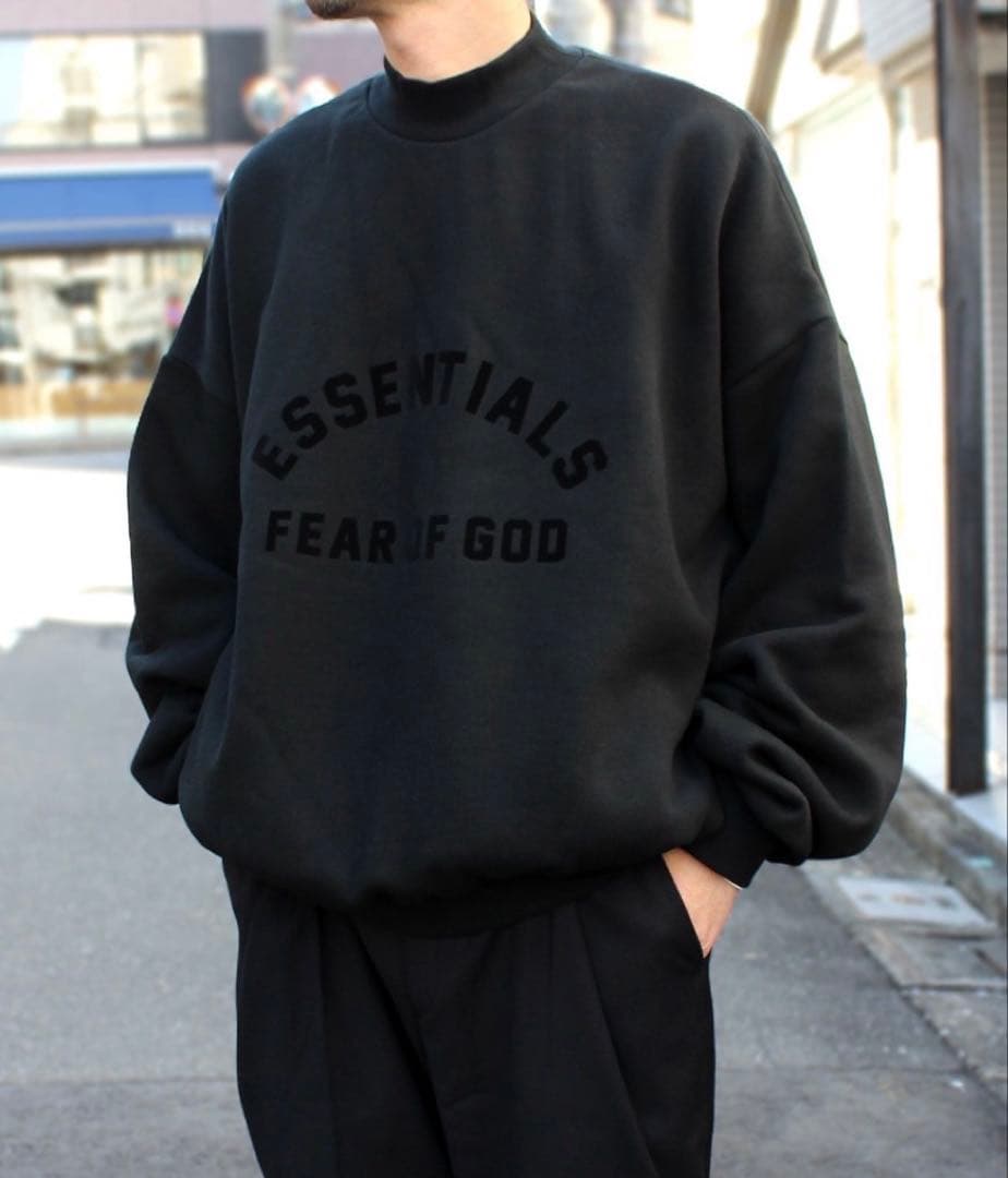 FEAR OF GOD ESSENTIALS ロゴスウェットトレーナー M ESSENTIALS FEAR