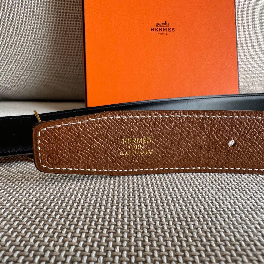 正規品】エルメスベルトホースビットリバーシブル68HERMES