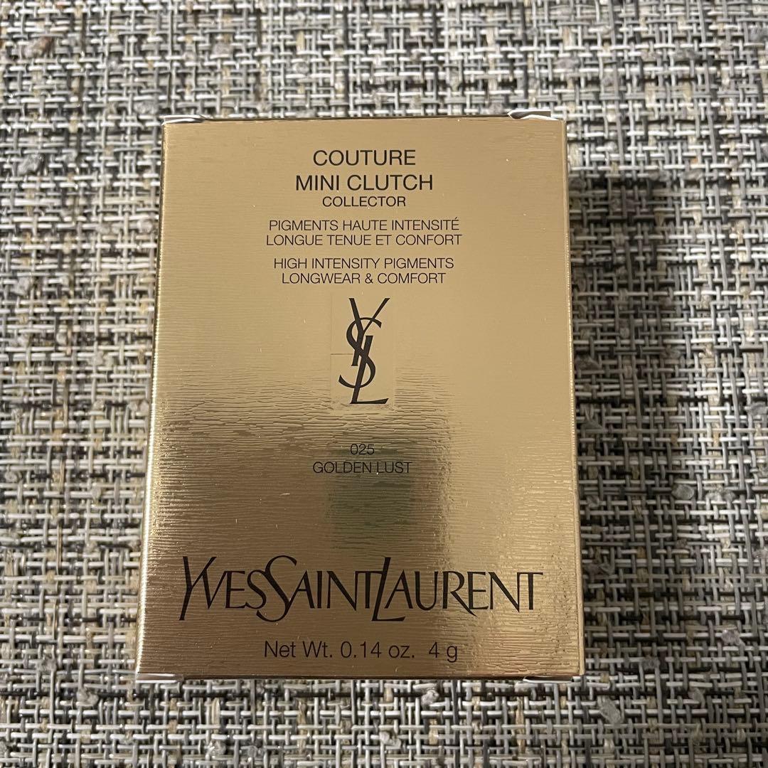 新品未使用　YSLイブサンローラン　クチュール ミニ クラッチ　025 限定