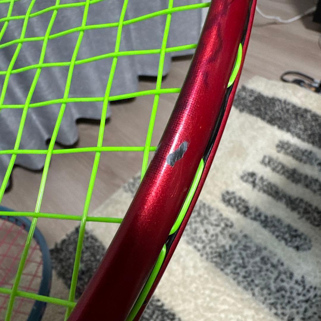 ボルトレイジ7v　 YONEX 紅 クレナイ　軟式テニスラケット