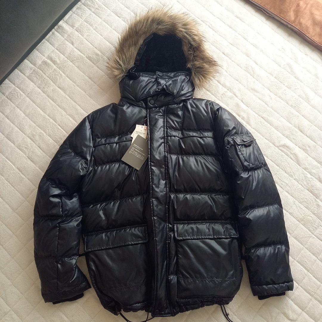 UNIQLOファー付きダウン　y2k　メンズ 【新品タグ付き】
