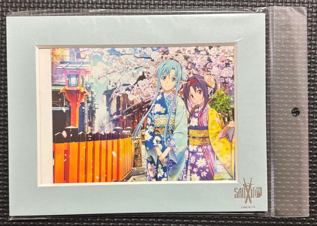 ソードアートオンライン　アリシゼーション　京友禅　アスナ　ユウキ　フィギュア