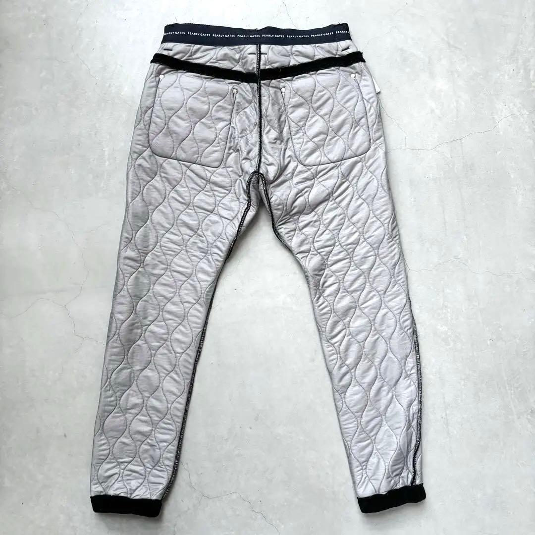 PEARLY GATES パーリーゲイツ 中綿キルティング ジョガーパンツ 4