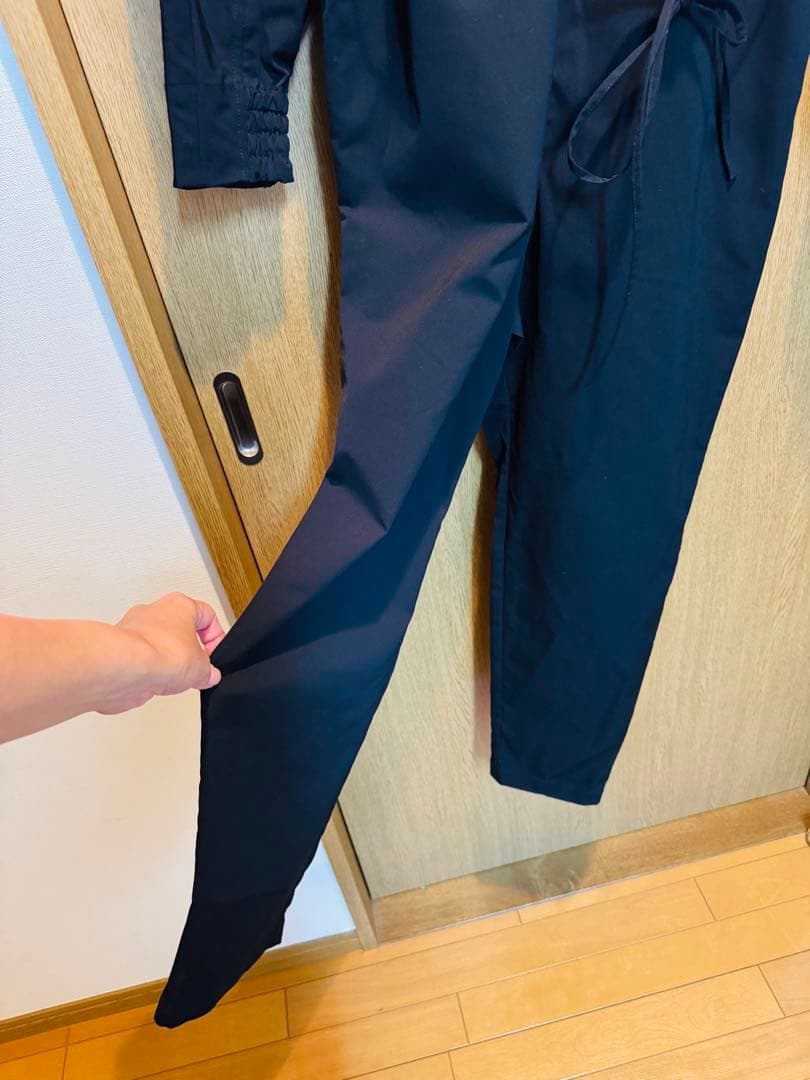 HYKE ジャンプスーツ　黒　新品タグ付き　サイズ02