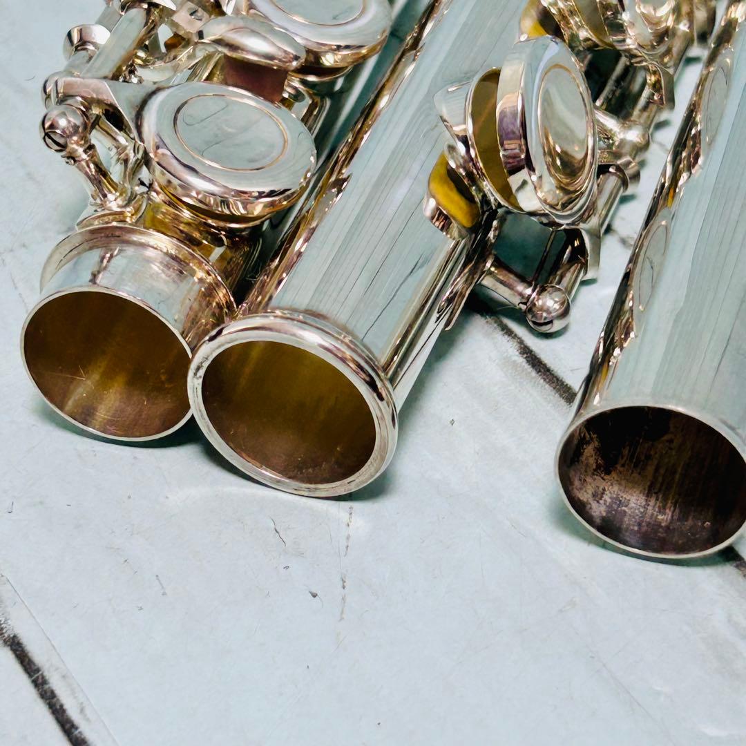 スズキ　SUZUKI 鈴木楽器　フルート　ケース付き　管楽器