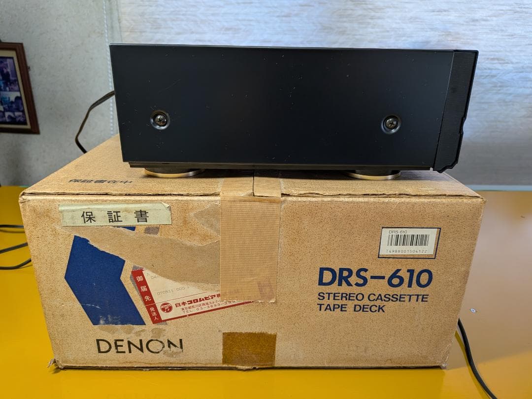 DENON DRS-610 ステレオカセットデッキ
