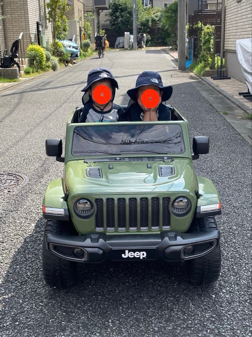 「引き取り希望」　子供用電動自動車　Jeepルビコン　コストコ　ジープ