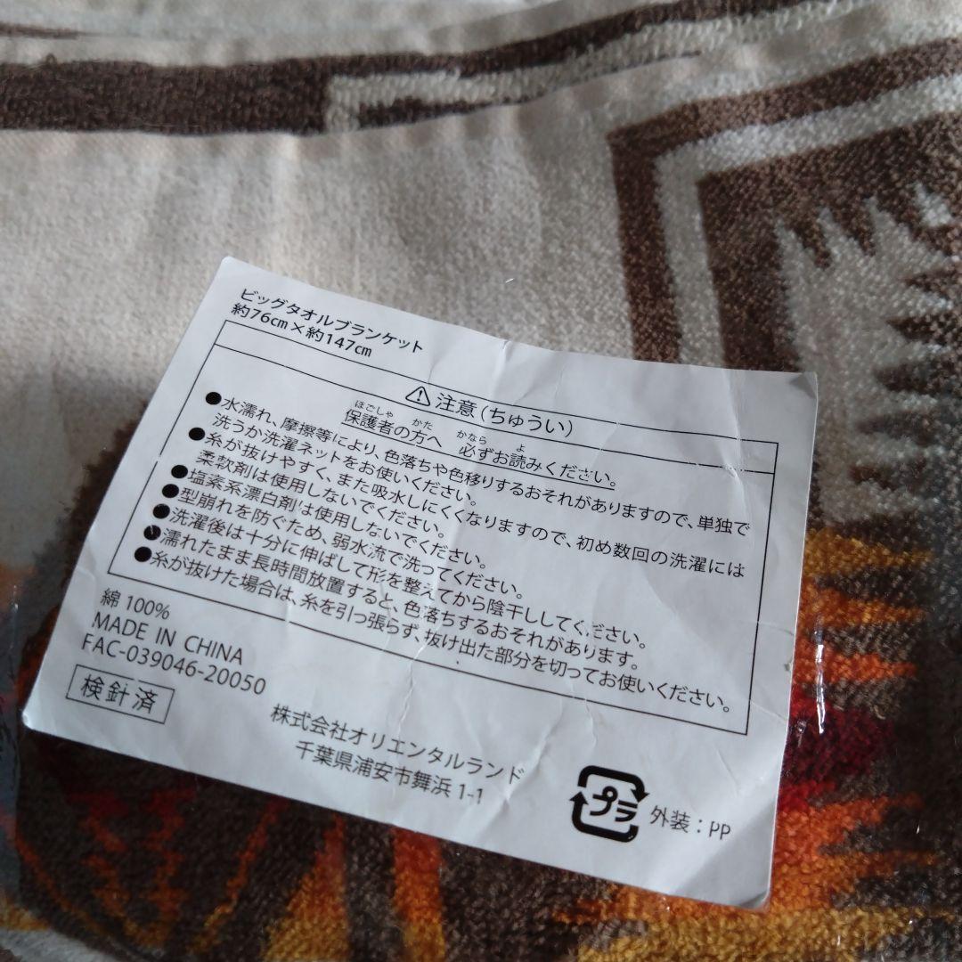 PENDLETON ペンドルトン×ディズニー　ビッグタオルブランケット