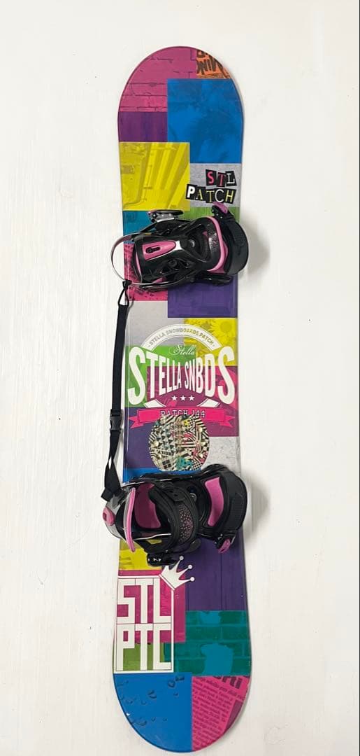 STELLA スノーボード 5点セット マルチカラー