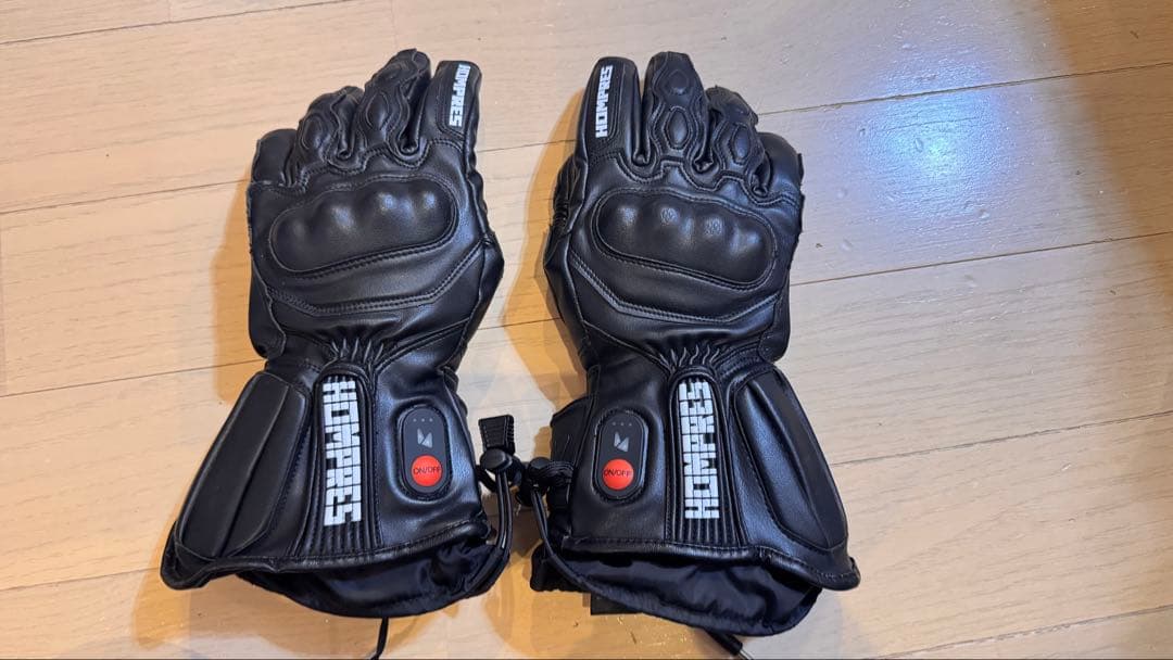 HOMRES 電熱グローブ Lサイズ ブラック　ホンプレス