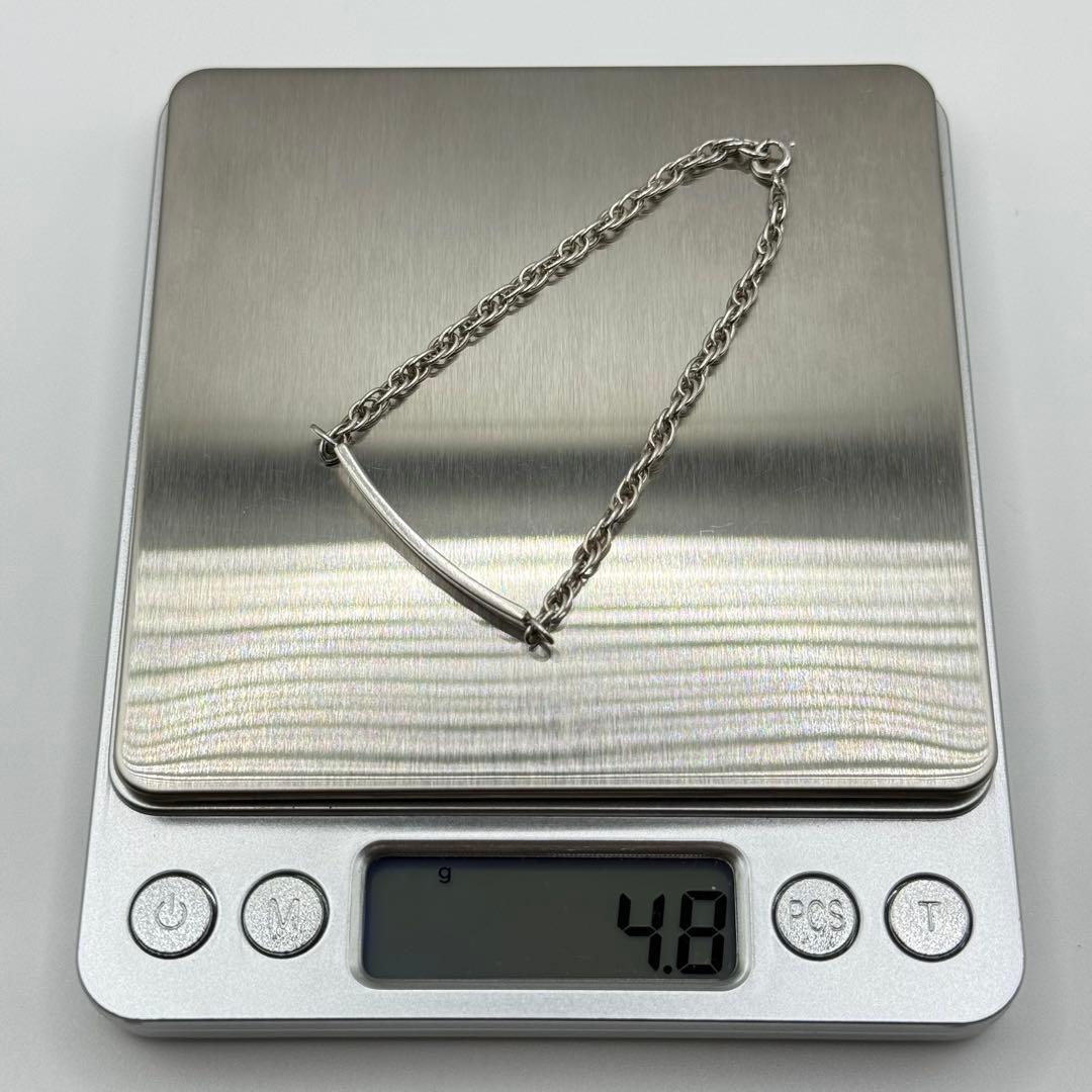 【訳あり品】 ティファニー ID プレート ブレスレット チェーン シルバー