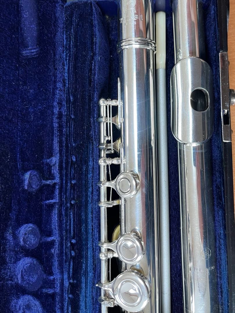 YAMAHAフルート頭部菅銀製YFl31