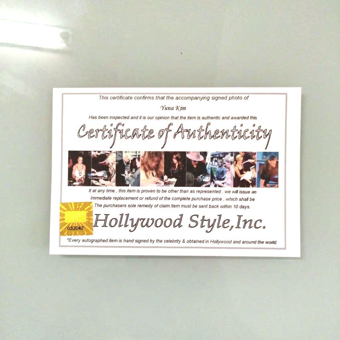 セール中…キム・ヨナ直筆サイン入り2Lサイズ写真… - メルカリ