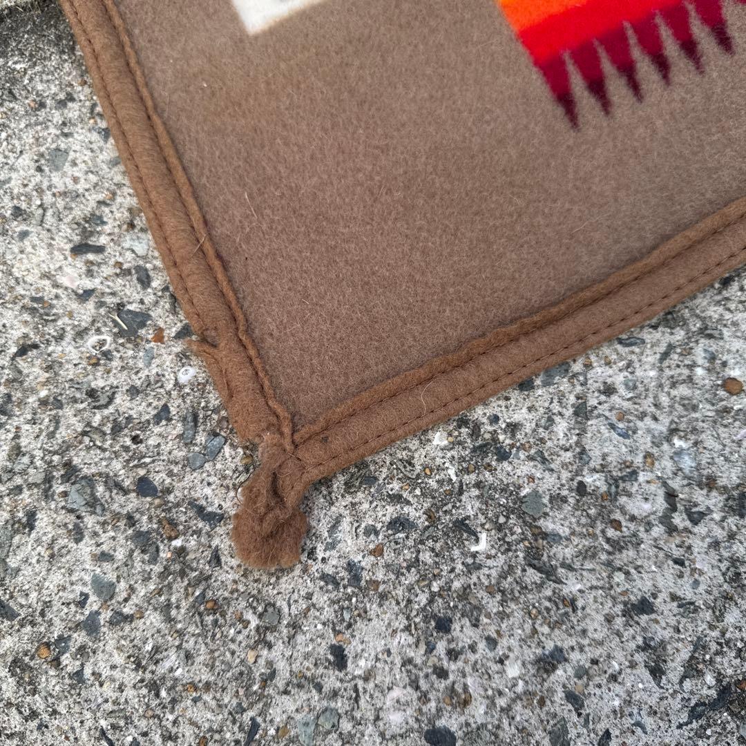 大判　195x166 ペンドルトン　ウール　ブランケット　訳あり　アメリカ製