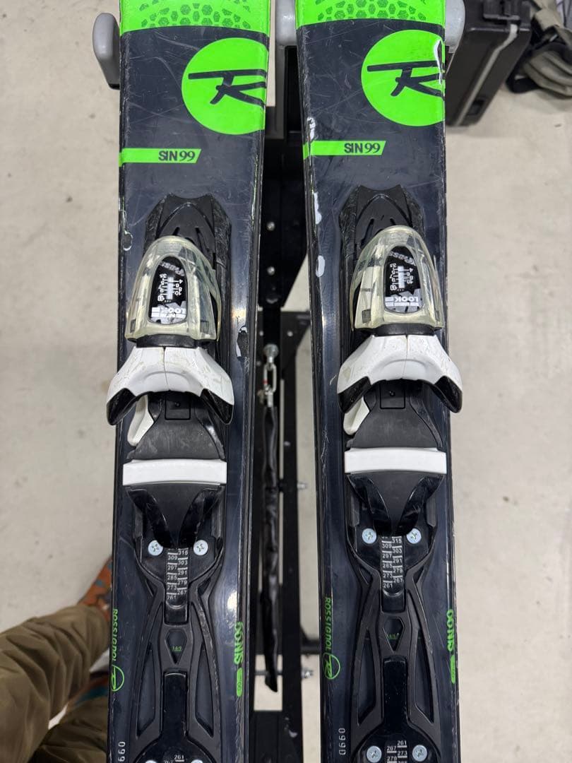 Rossignol SIN 99 スキー板 グリーン/ブラック　③