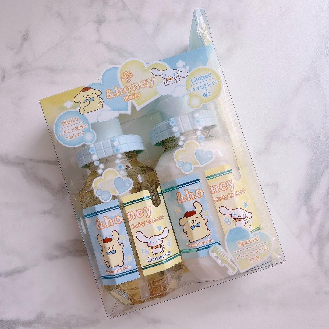 &honey Meltyシャンプー トリートメント ポムポムプリン シナモロール