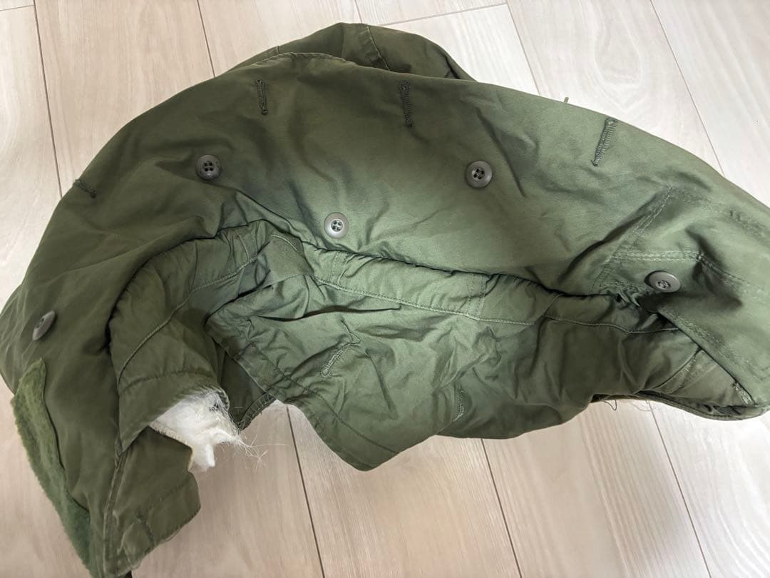 米軍実物 M65 フィッシュテール パーカー フード 84年製