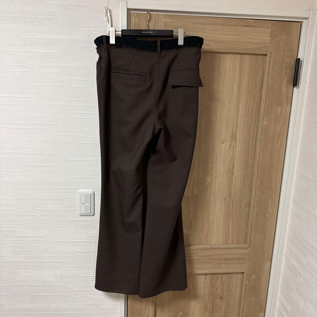 スーツ bed j.w ford - over waist(boots cut)