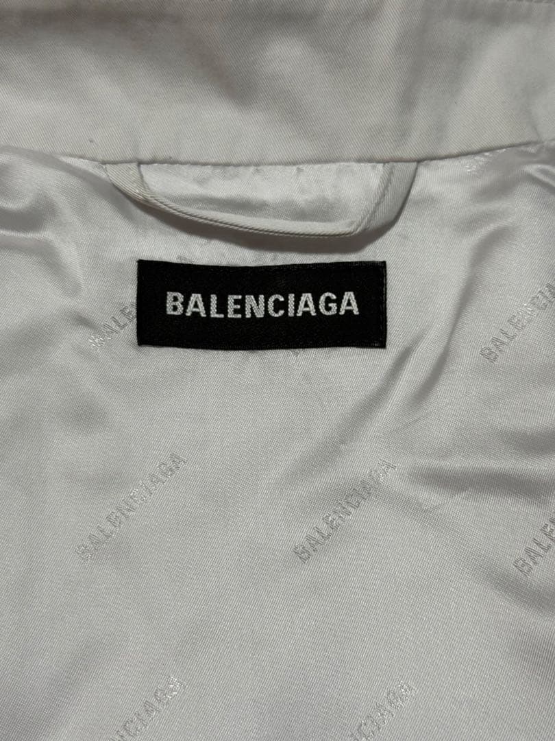 BALENCIAGA 2023SS バレンシアガ ステンカラーコート ロゴ 44
